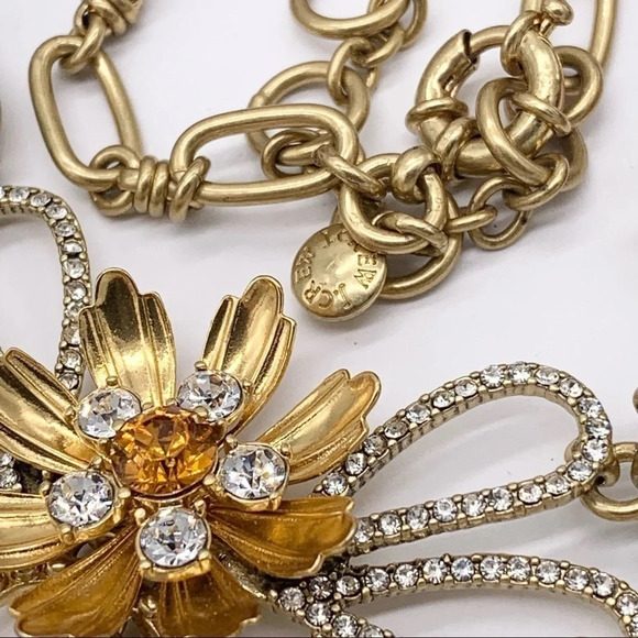 J. Crew Alhambra Baroque Floral Jeweled Necklace - Picture 4 of 5